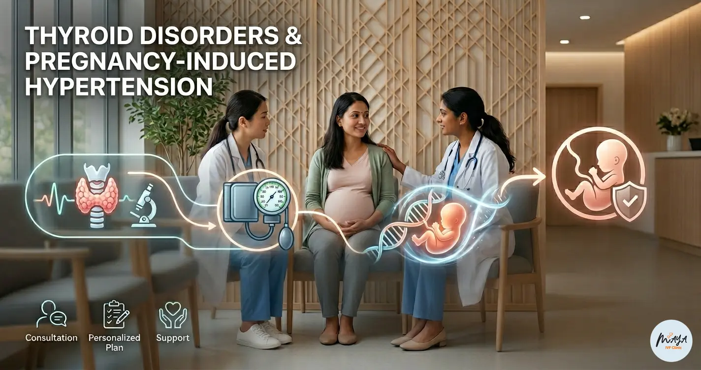 thyroid disorders & pragnancy-induced hypertension