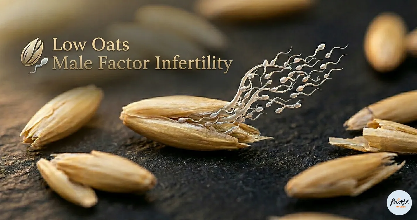 low oats male factor infertility