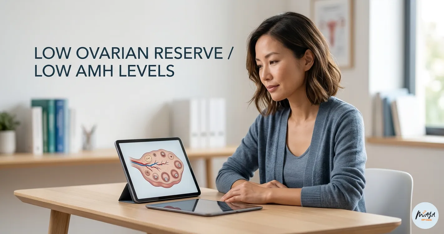 low Ovarian & low amh levels