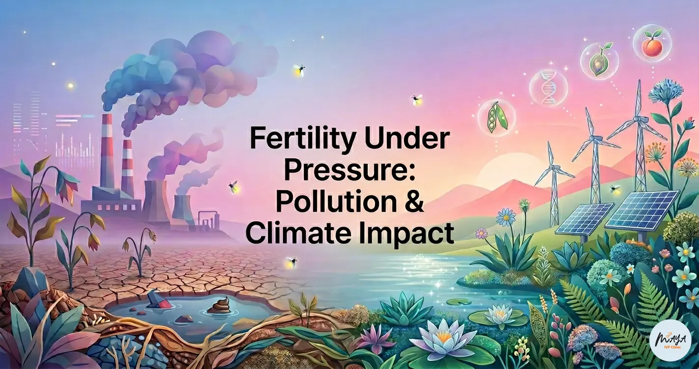 Environmental impact on fertility and reproductive health